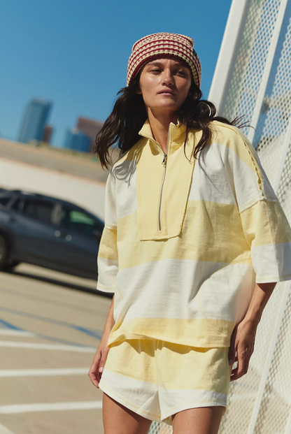 Retro Rugby Set- Yellow Combo