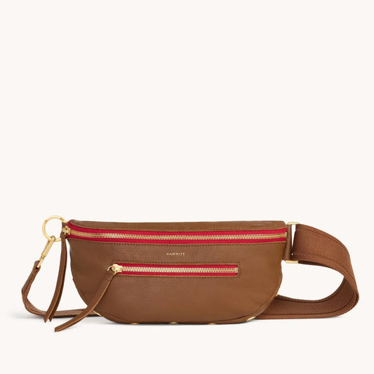 Hammitt Med Charles Crossbody-Mahog