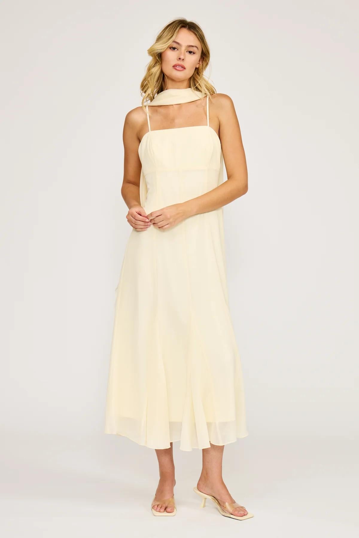 Sable Scarf Dress