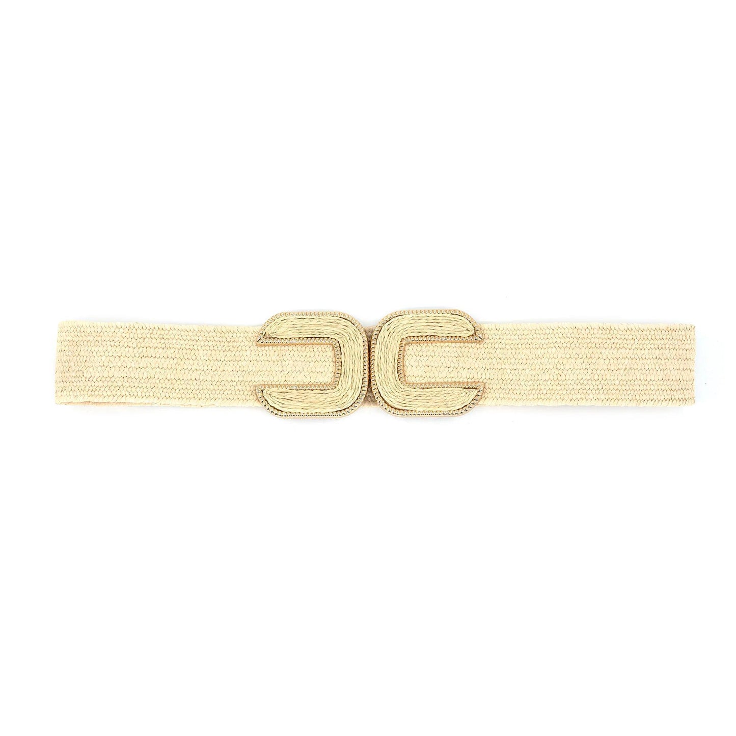 Elastic Belt- Khaki