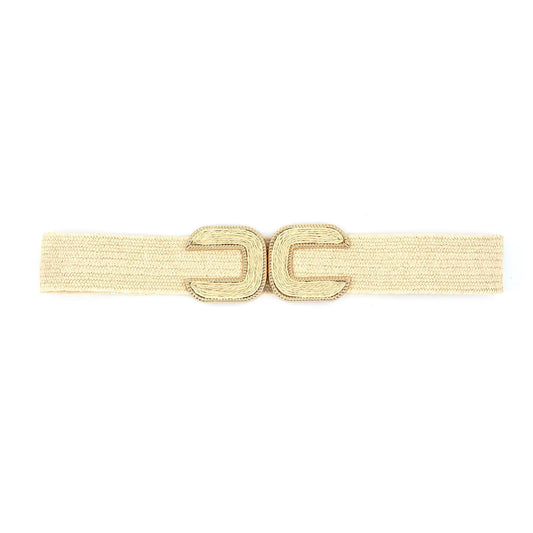 Elastic Belt- Khaki